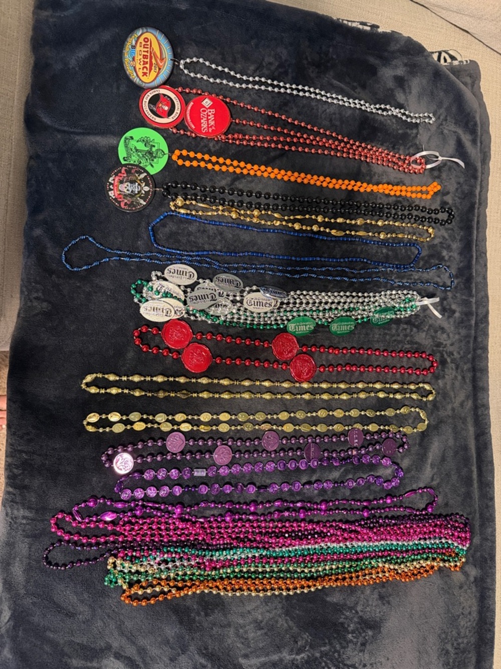 Mardi Gras, Gasparilla, Parade Beads